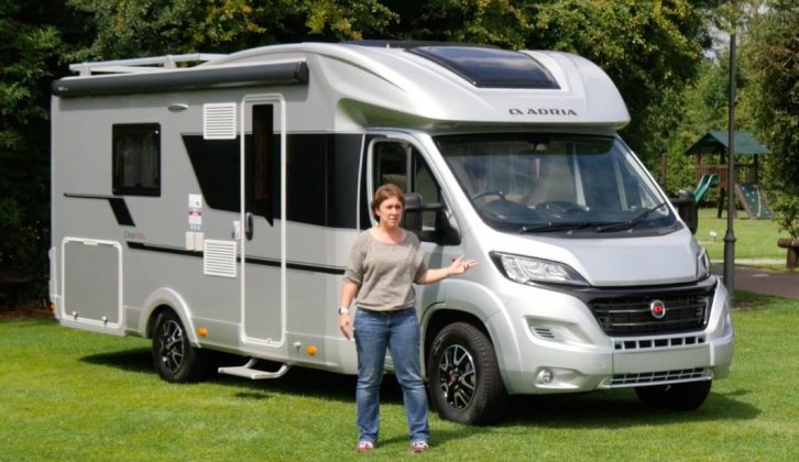 Check out this 2018-season, twin-fixed-single-bed Adria motorhome in this week's TV show