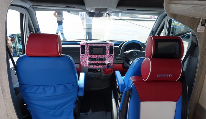 This view of the cab gives a glimpse of what's to come