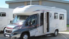 The 2018 Auto-Trail Imala 732 is a four-to-six-berth, with two-to-four travel seats, depending on options