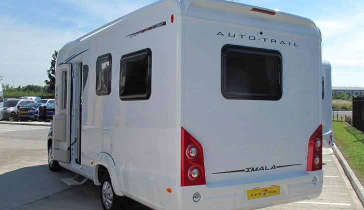 The Auto-Trail Imala 732 is 2.35m wide and stands 3.03m tall