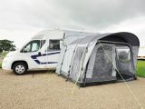 This motorhome awning by Outwell weighs 24.6kg and has a pack size of 37 x 77cm