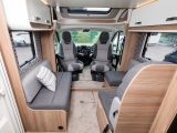 Both of the cab seats can swivel to create a lounge that could be big enough to seat seven occupants with a bit of a squeeze
