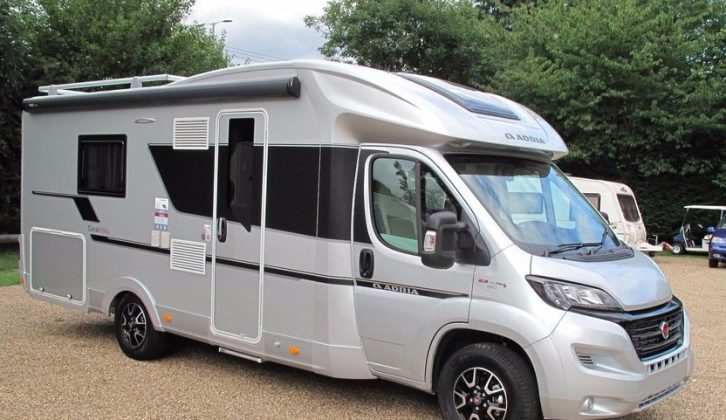 This head-turning Adria motorhome also falls under the spotlight this month