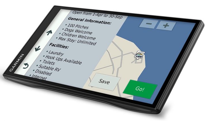 The screen is large on this Garmin sat nav, plus it has easy-to-use buttons