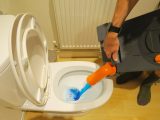 On completion, empty the contents of the waste tank down the toilet if at home, or down the waste-disposal point if you are on-site
