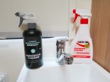 There are specific cleaning products for motorhome toilets, sinks and showers