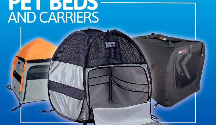 We tested 10 pet beds and carriers, evaluating them in terms of the same criteria, to see which are the best for your motorhome holidays