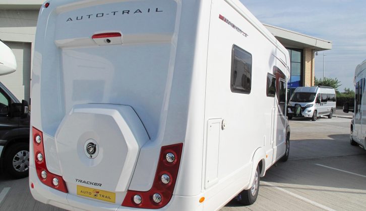 The Auto-Trail Tracker LB is 7.60m long and 3.03m tall