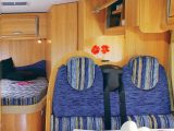 This shows the interior of an early Chausson Flash 02