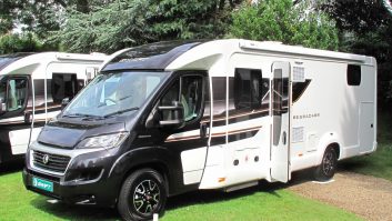 The ’van tested has an MTPLM of 3850kg, but there is a version with a 3500kg MTPLM (and a lower payload) – read more in our Swift Bessacarr 597 review