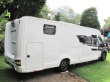 This 8.11m-long Swift motorhome has quite a big overhang – an awning and a reversing camera are standard