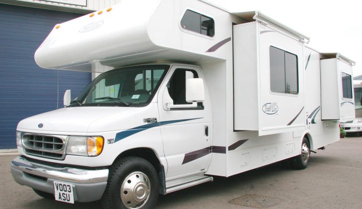 A- and C-Class Trail-Lite RVs are available on Ford or GM chassis