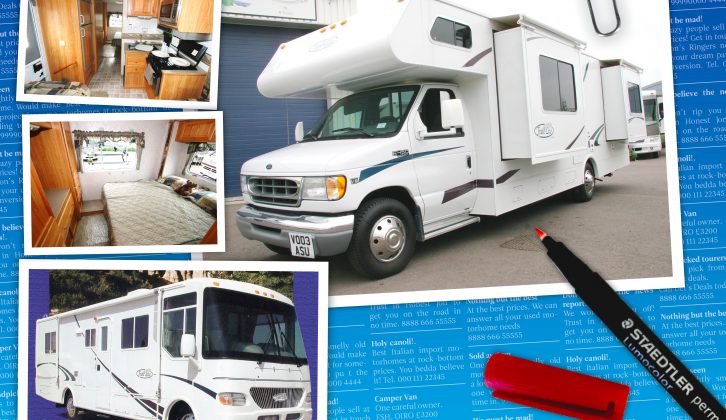 Waft along with V8 or V10 power and enjoy more space with a slide-out – we check out these used RVs
