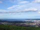 Enjoy this view of Belfast from Divis Mountain as a reward for tackling the summit trail