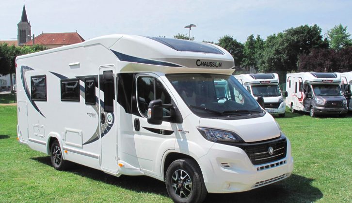 The new Chausson 711 is being sold in Welcome Travel Line spec only
