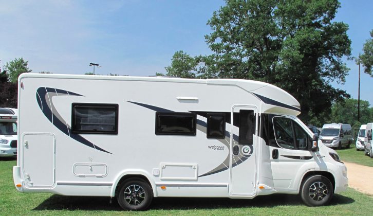 At under 7.5m long, the four-berth Chausson 711 packs a lot in