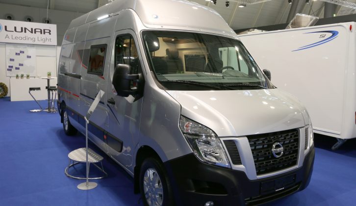 Lunar was another British marque on show – here's the Nissan NV400-based Libra