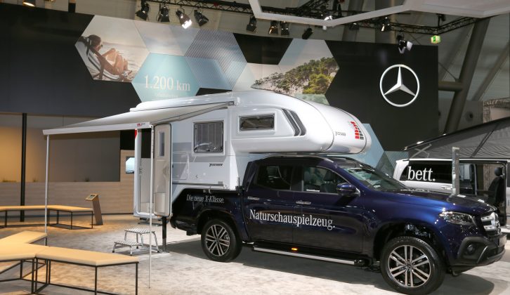 We've already previewed this Mercedes-Benz X-Class-based demountable concept that gives great indoor and outdoor space