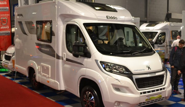 Glossop Caravans is entering the dealer-special motorhome market – this is the Elddis Autoquest-based Chatsworth