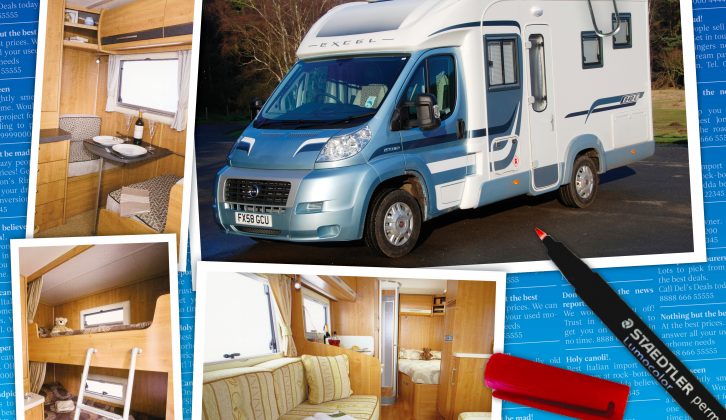 We think the Excel by Auto-Trail is a great ’van that's well worth looking for on the used motorhomes for sale pages