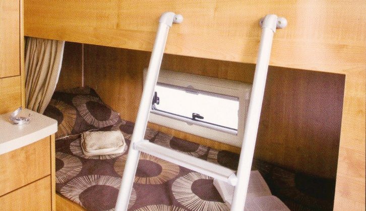 Families searching for a ’van with bunk beds can also find what they're looking for