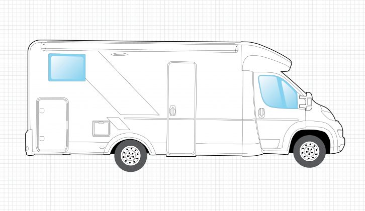 This new-for-2018 low-profile motorhome is 6.96m long and 2.87m tall