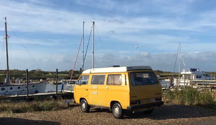 Here's to many more adventures in this classic VW camper van!