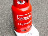 Use bathroom scales to calculate how much remains in your Calor Gas cylinder