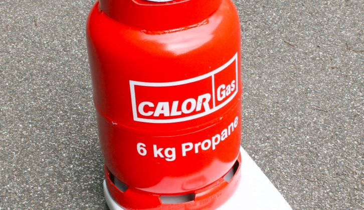 Use bathroom scales to calculate how much remains in your Calor Gas cylinder