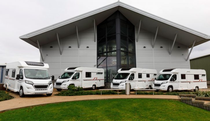 Get your first look at the all-new Advance range of Bailey motorhomes, priced from £45,500