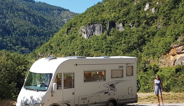 Touring the Gorges du Tarn on a French holiday in 2016