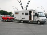 Some people like to tow a car behind their ’van, meaning they can leave their motorhome on their pitch and go exploring in something smaller