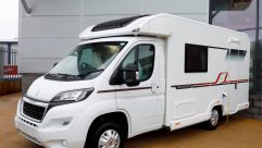 The Peugeot Boxer/Al-Ko-based Bailey Advance 66-2 two-berth has a licence-friendly MTPLM of 3500kg