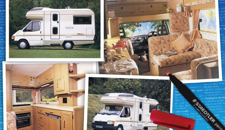 The Ford Transit-based Autohomes Travelhome V, built between 1987 and 1993, was usefully compact