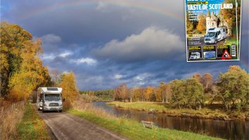 Follow us to Scotland in the June 2018 issue of Practical Motorhome – out now!