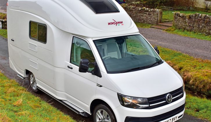 The Wingamm Micros is priced from £76,995 – this 40th Anniversary Edition test ’van was £83,995