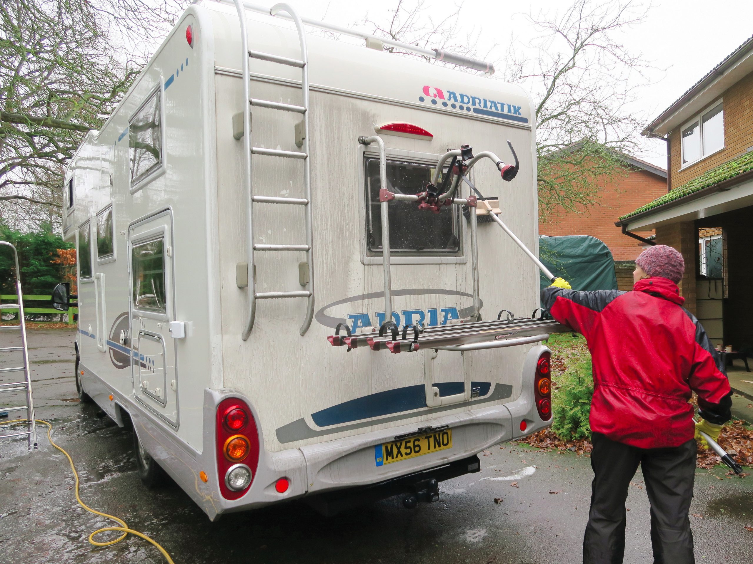 Polishing Caravans