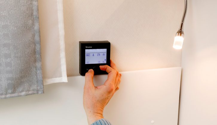 We love that you can adjust the heating and lighting without leaving bed!