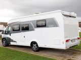 There is quite a large rear overhang, but we didn't find this hurt the motorhome's on-the-road performance