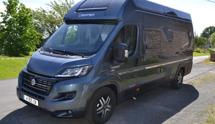 The new 6.36m-long Camper Van XL is a four berth, with a transverse bed in the rear and a longitudinal drop-down above the front dinette.