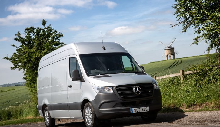 With a diesel engine with AdBlue as standard, Mercedes will also be offering an electric version, the eSprinter