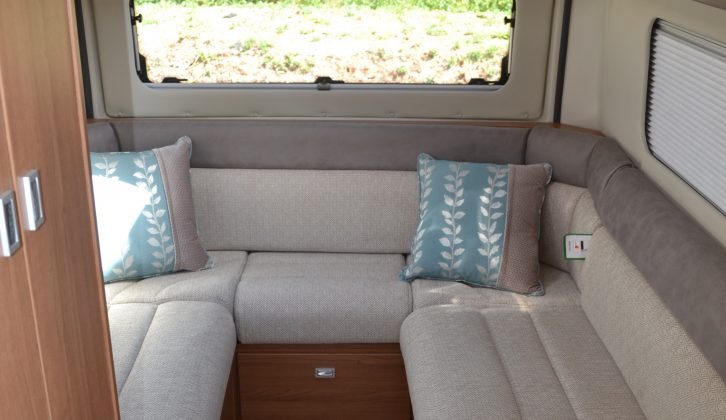 The Sports pack swaps the barn doors at the rear of the 'van for a U-shaped lounge and a boot