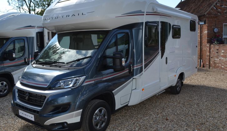 The Tribute T736 G is a 7.25m-long 'van with a rear transverse bed and internal access to the huge garage
