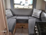 The Escape Compact C404 has a rear lounge with a drop down bed above