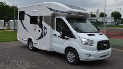 The Chausson 634 Flash comes on a Ford Transit base