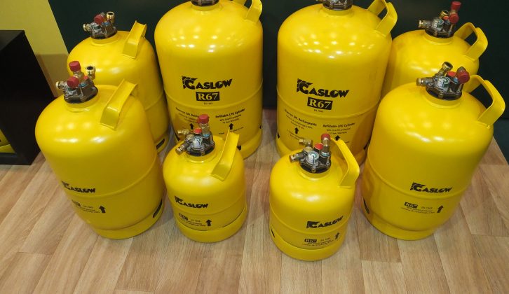 Gaslow is one of the brands of refillable gas cylinders that you can get hold of both in the UK and abroad