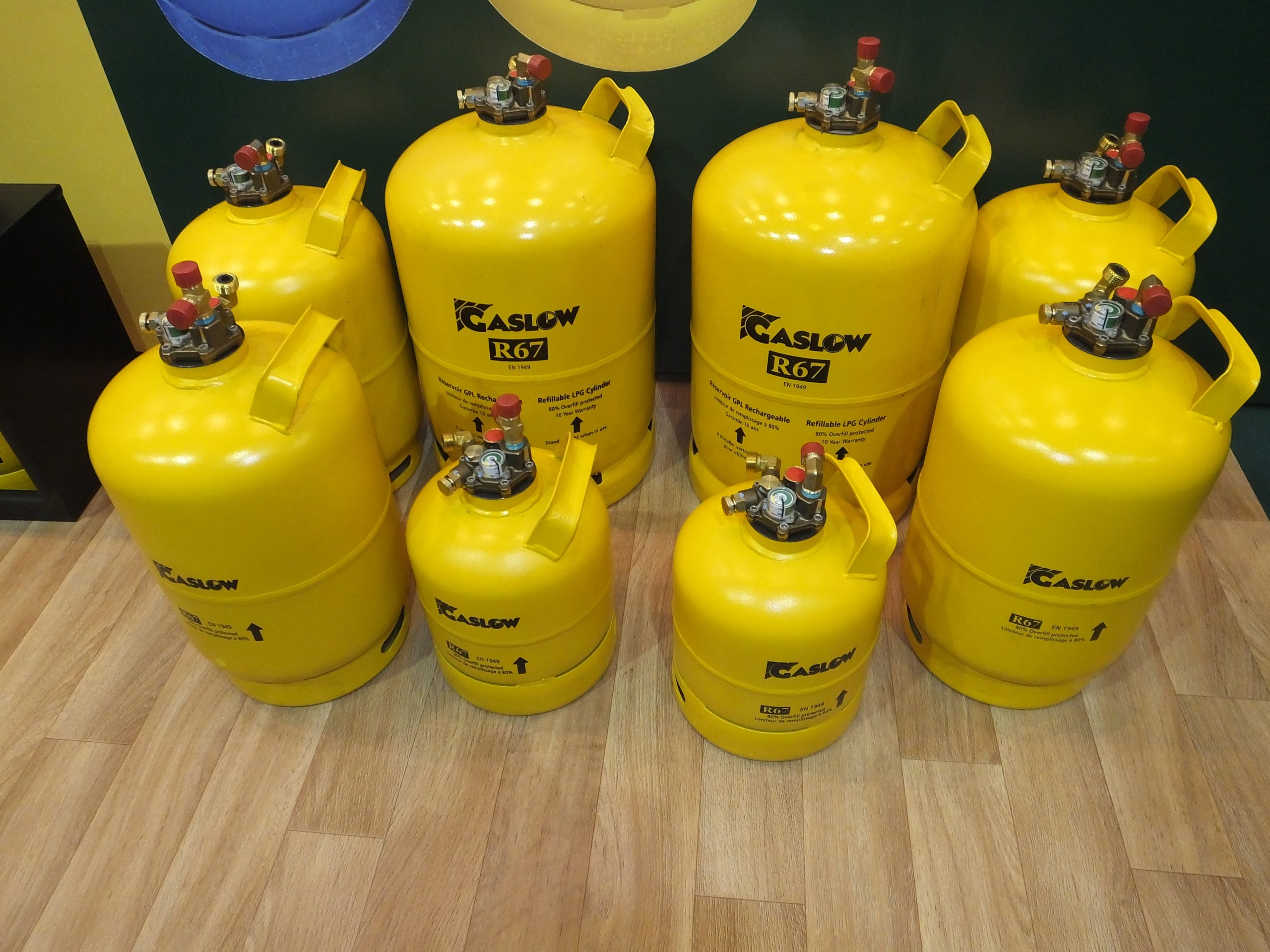 U.S. LPG System Adapter To European “Camping Gaz” Cylinders