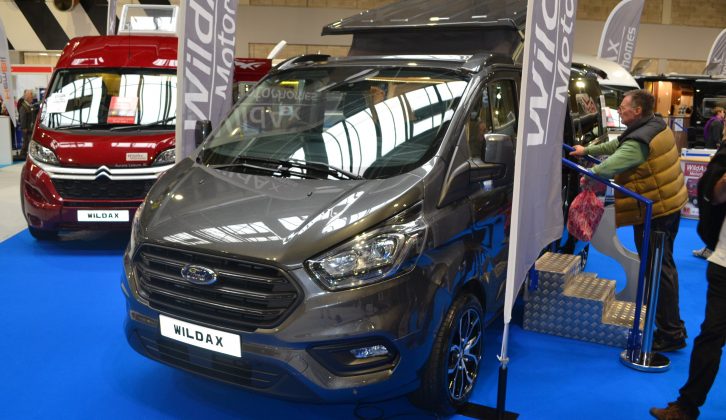 The Triton is a new model from WildAx, based on the Ford Transit Custom