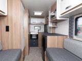 This may be a small motorhome, but the large windows and rooflights make it feel bright and airy
