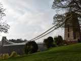 The iconic Clifton Suspension Bridge is another of Isambard Kingdom Brunel's triumphs, although it was completed after his death